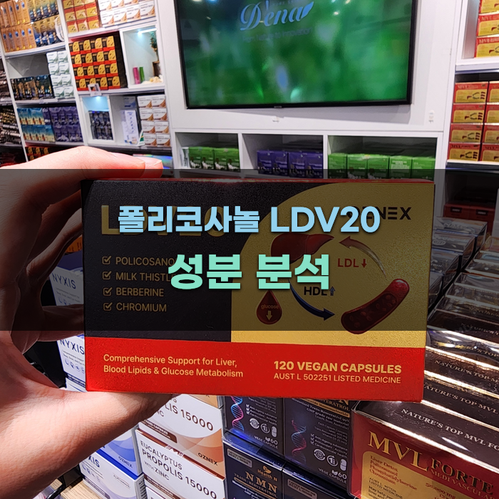 폴리코사놀 LDV20 성분 분석