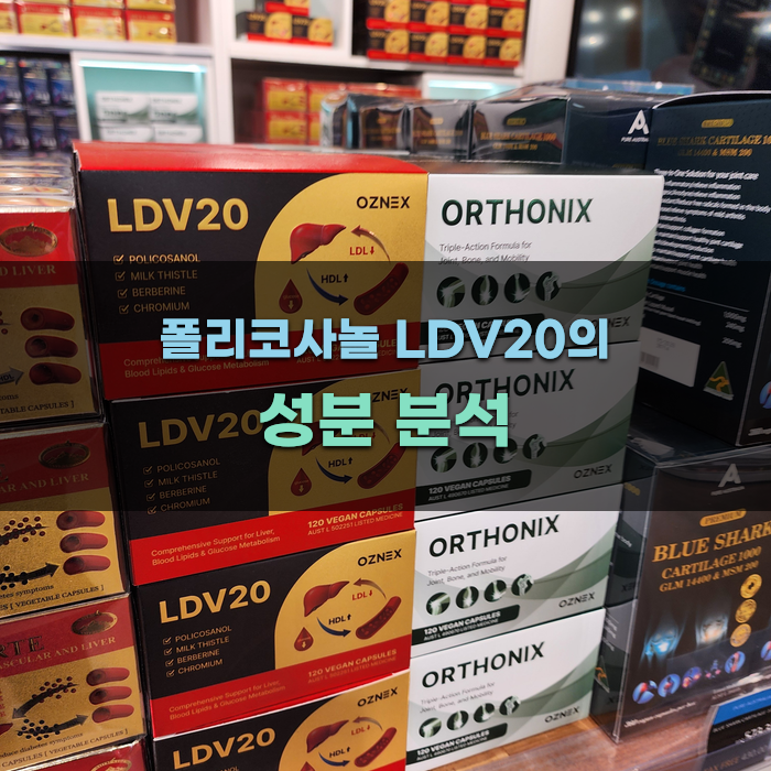 폴리코사놀 LDV20의 성분 분석